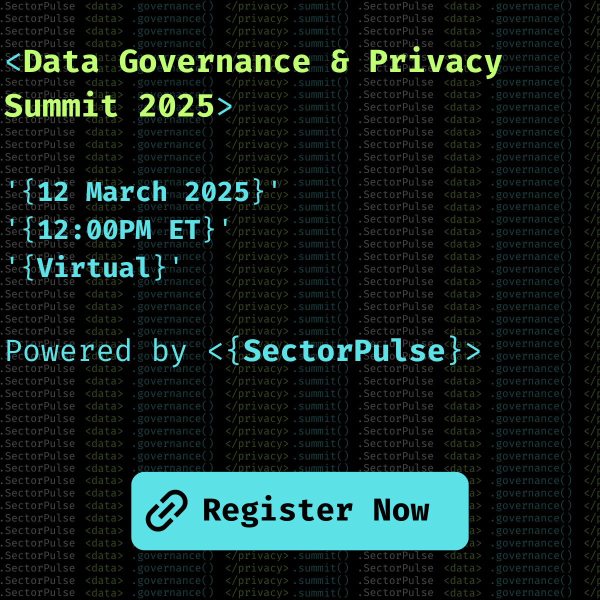 2025 Data Governance & Privacy Summit 